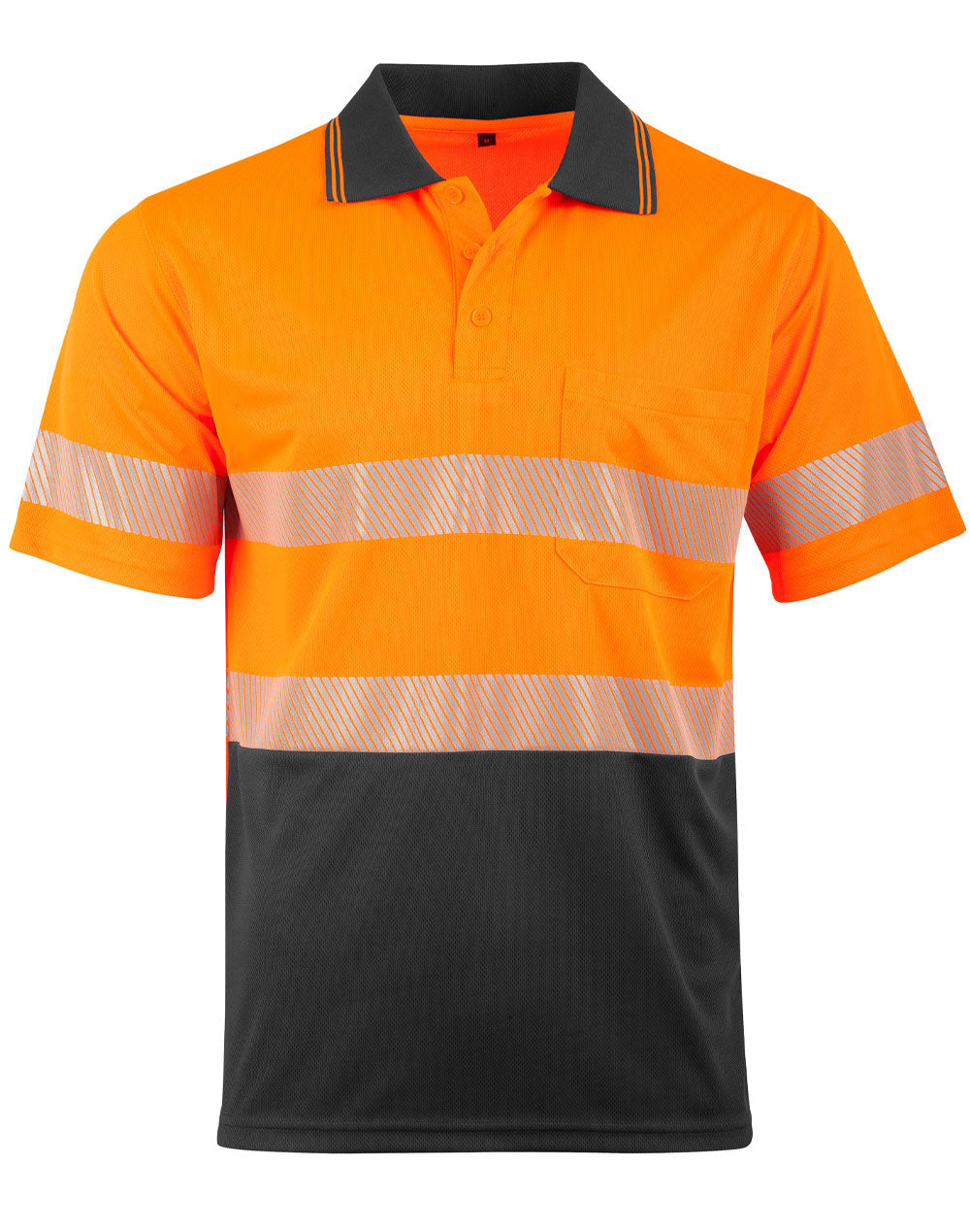 Winning Spirit Unisex Cooldry® Segmented SS Polo - SW85