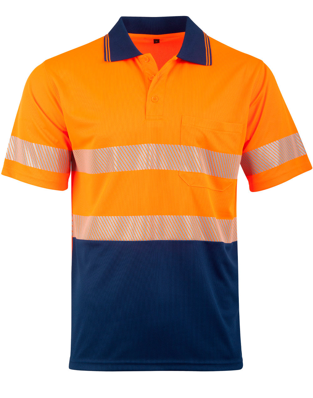 Winning Spirit Unisex Cooldry® Segmented SS Polo - SW85