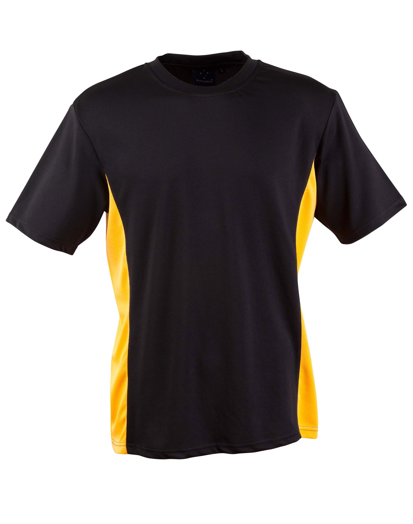 Winning Spirit- Adults' Unisex Teammate CoolDry Mesh Contrast Tee (TS12)-1
