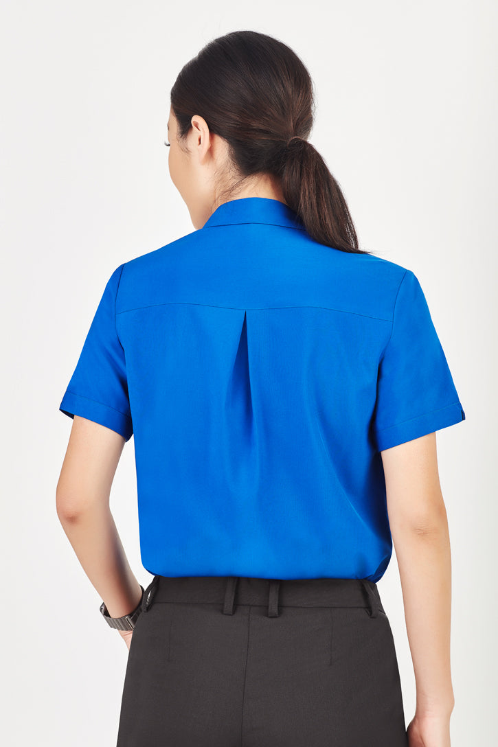 Biz Care Womens Easy Stretch Short Sleeve Shirt CS947LS - Star Uniforms Australia