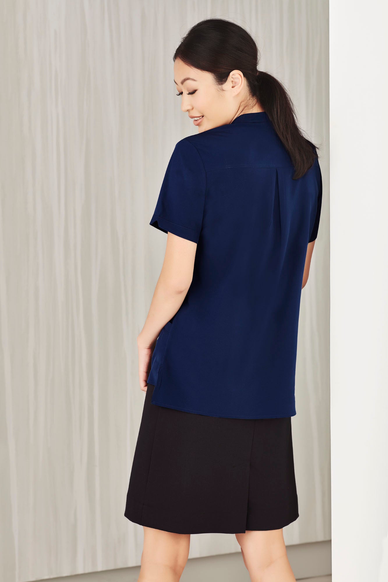 Biz Care Womens Easy Stretch Tunic CS949LS - Star Uniforms Australia