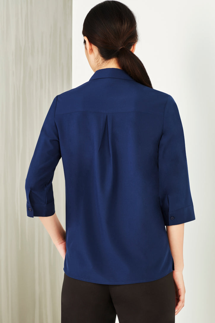 Biz Care Womens Easy Stretch 3/4 Sleeve Shirt CS951LT - Star Uniforms Australia