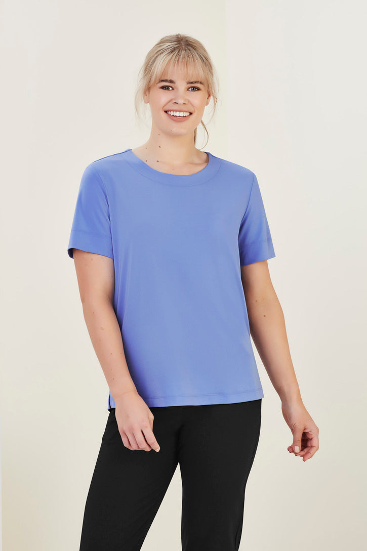 Biz Care Womens Soft Jersey T-Top CS952LS