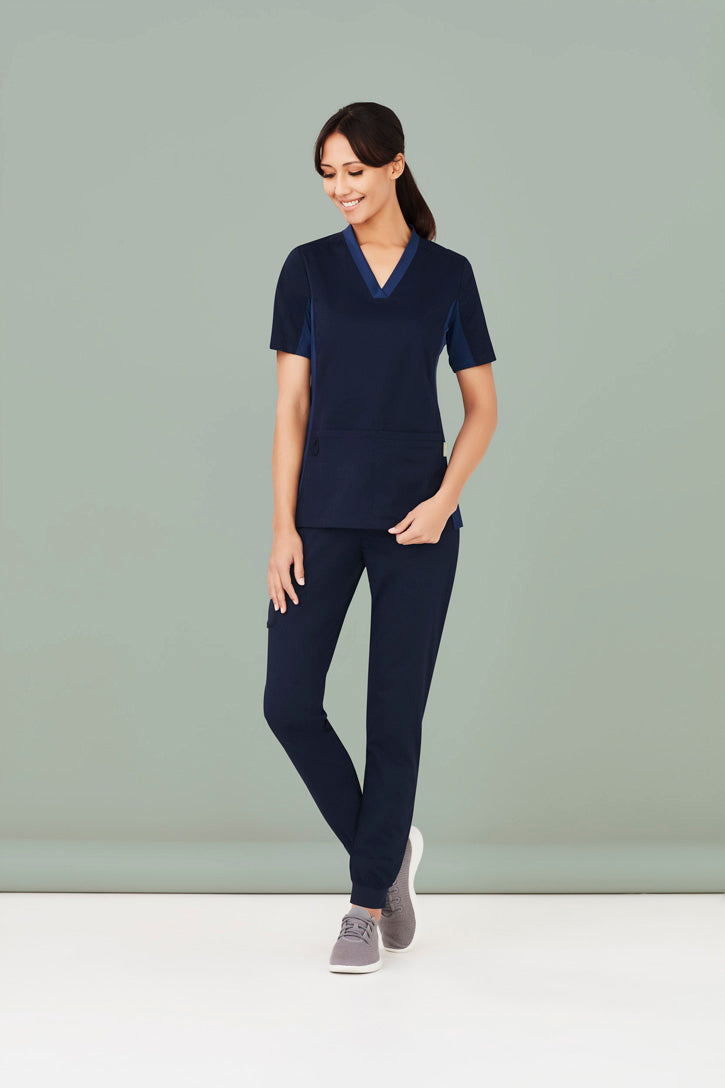Biz Care-Womens Riley Slim Leg Jogger Scrub Pant-CSP042LL