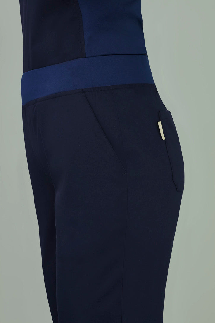 Biz Care-Womens Riley Slim Leg Jogger Scrub Pant-CSP042LL