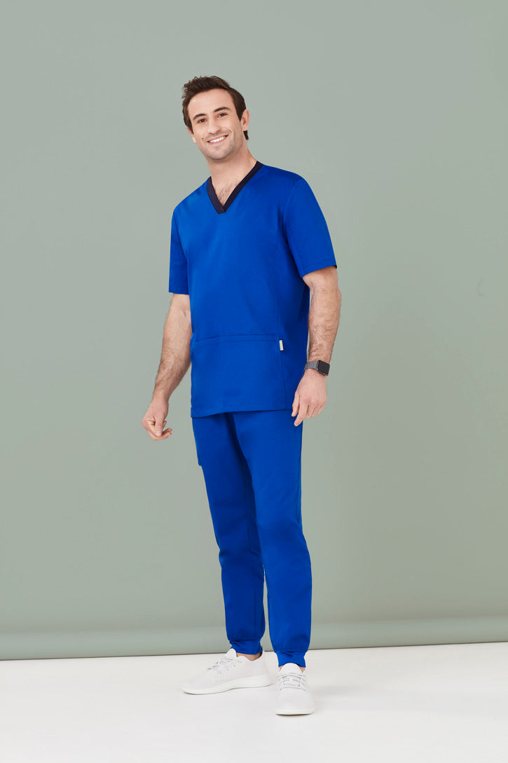 Biz Care-Mens Riley Slim Leg Jogger Scrub Pant-CSP042ML