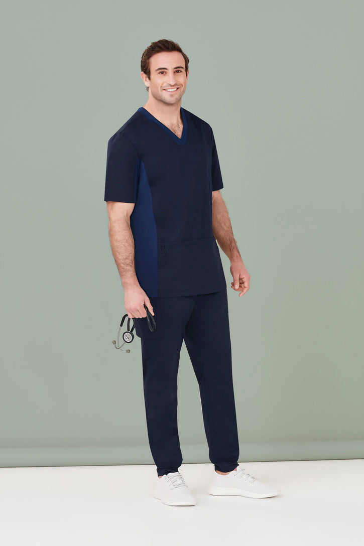 Biz Care-Mens Riley Slim Leg Jogger Scrub Pant-CSP042ML
