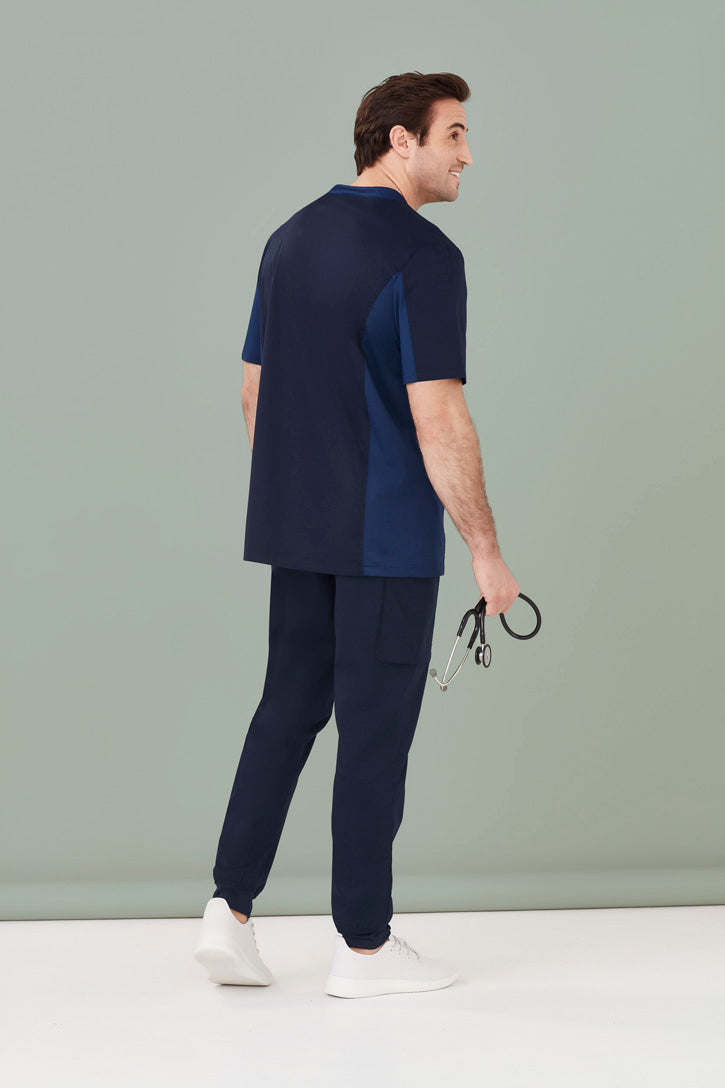 Biz Care-Mens Riley Slim Leg Jogger Scrub Pant-CSP042ML