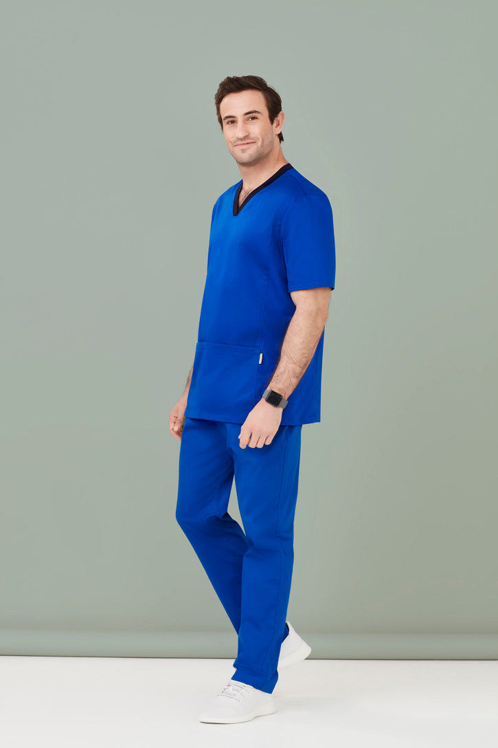 Biz Care-Mens Riley Straight Scrub Pant-CSP047ML