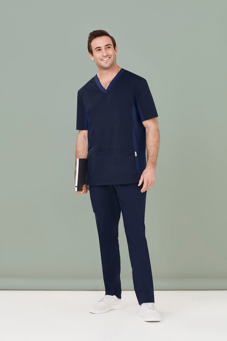 Biz Care-Mens Riley Straight Scrub Pant-CSP047ML