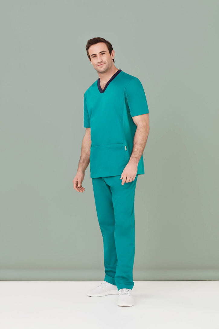 Biz Care-Mens Riley Straight Scrub Pant-CSP047ML