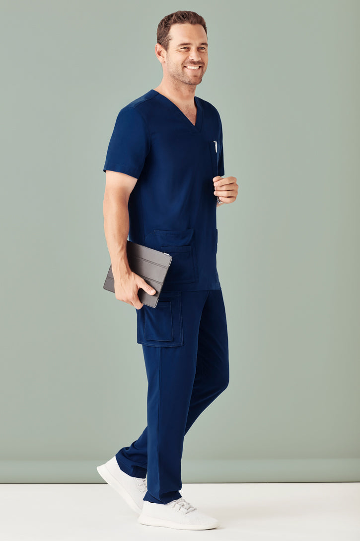 Biz Care Mens Multi-Pocket Scrub Pant CSP946ML - Star Uniforms Australia