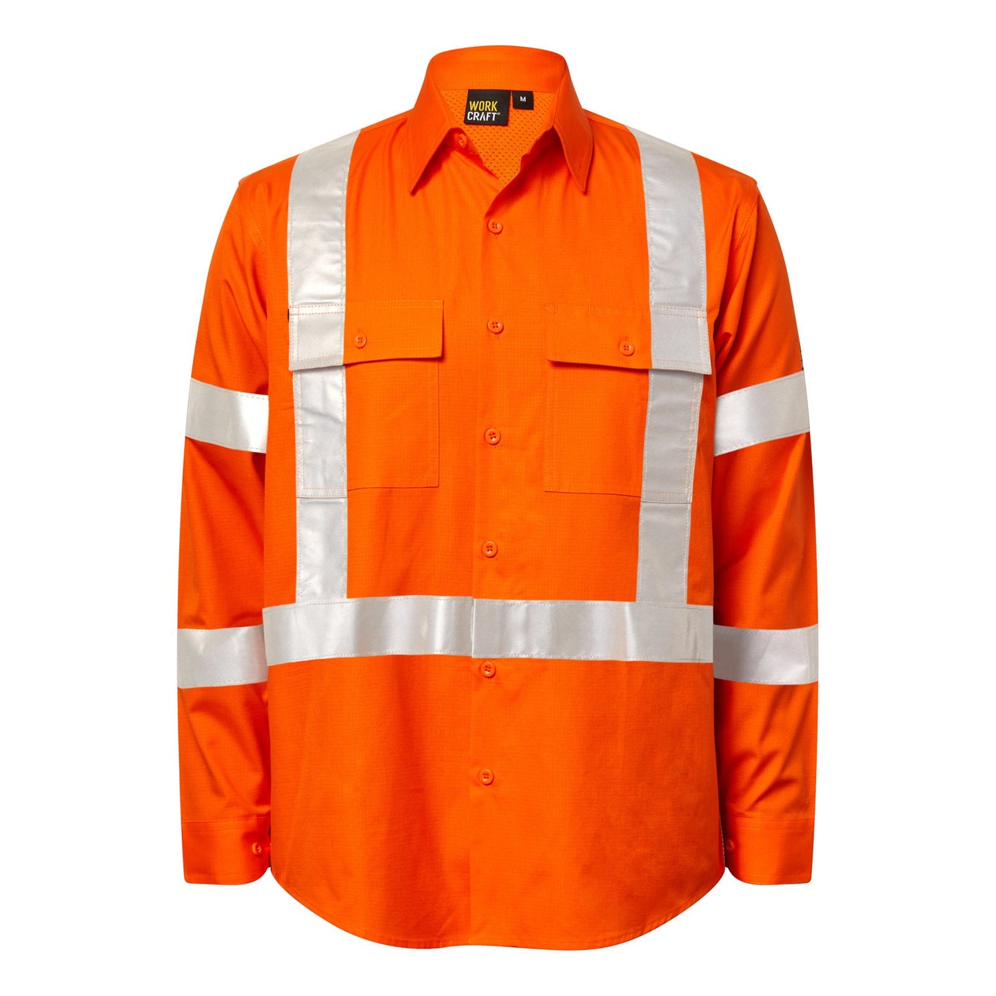 Workcraft-Ripstop NSW Rail L/S Shirt- WS6035