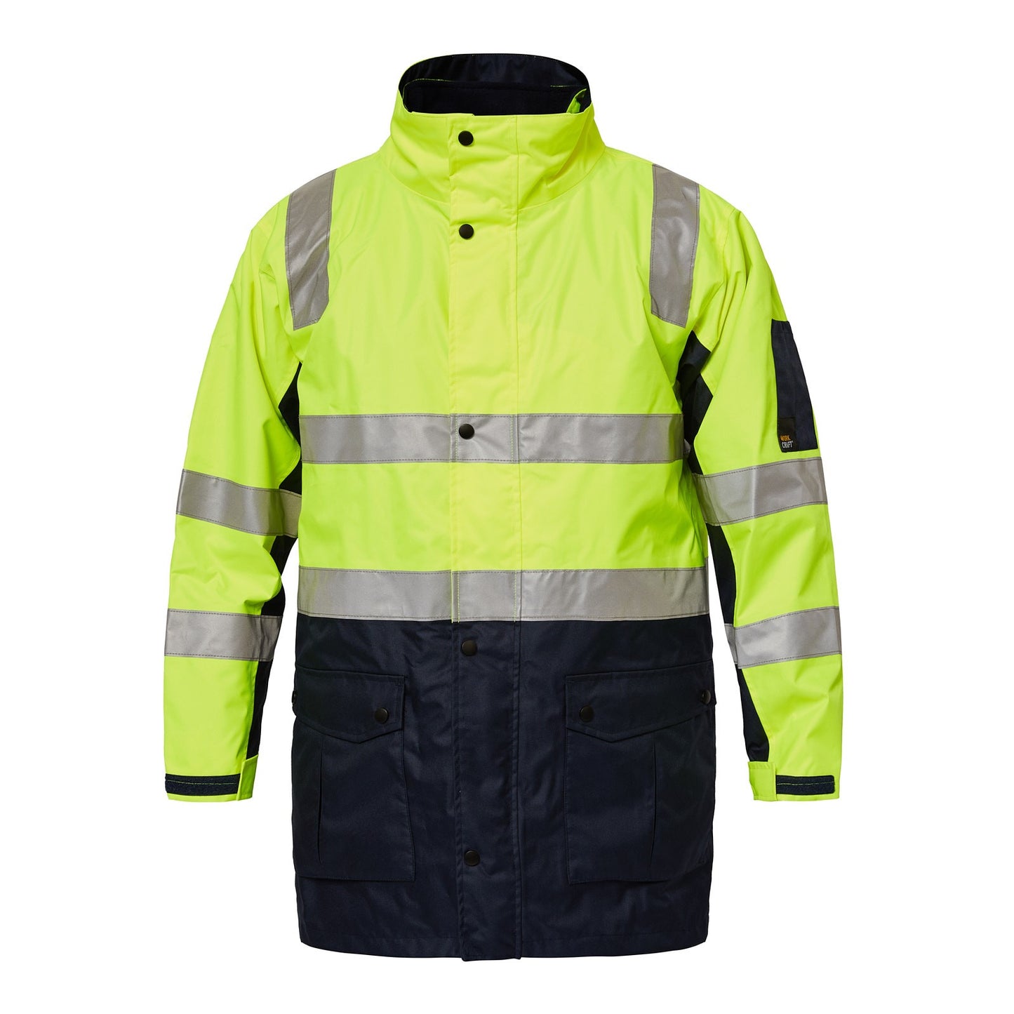 Workcraft - Hi Vis 4 in 1 Jacket With Tape - WW9013