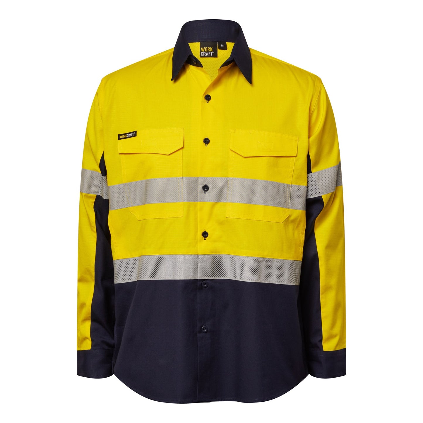 Workcraft-Ripstop L/S Vented Shirt W/Tape - WS6068