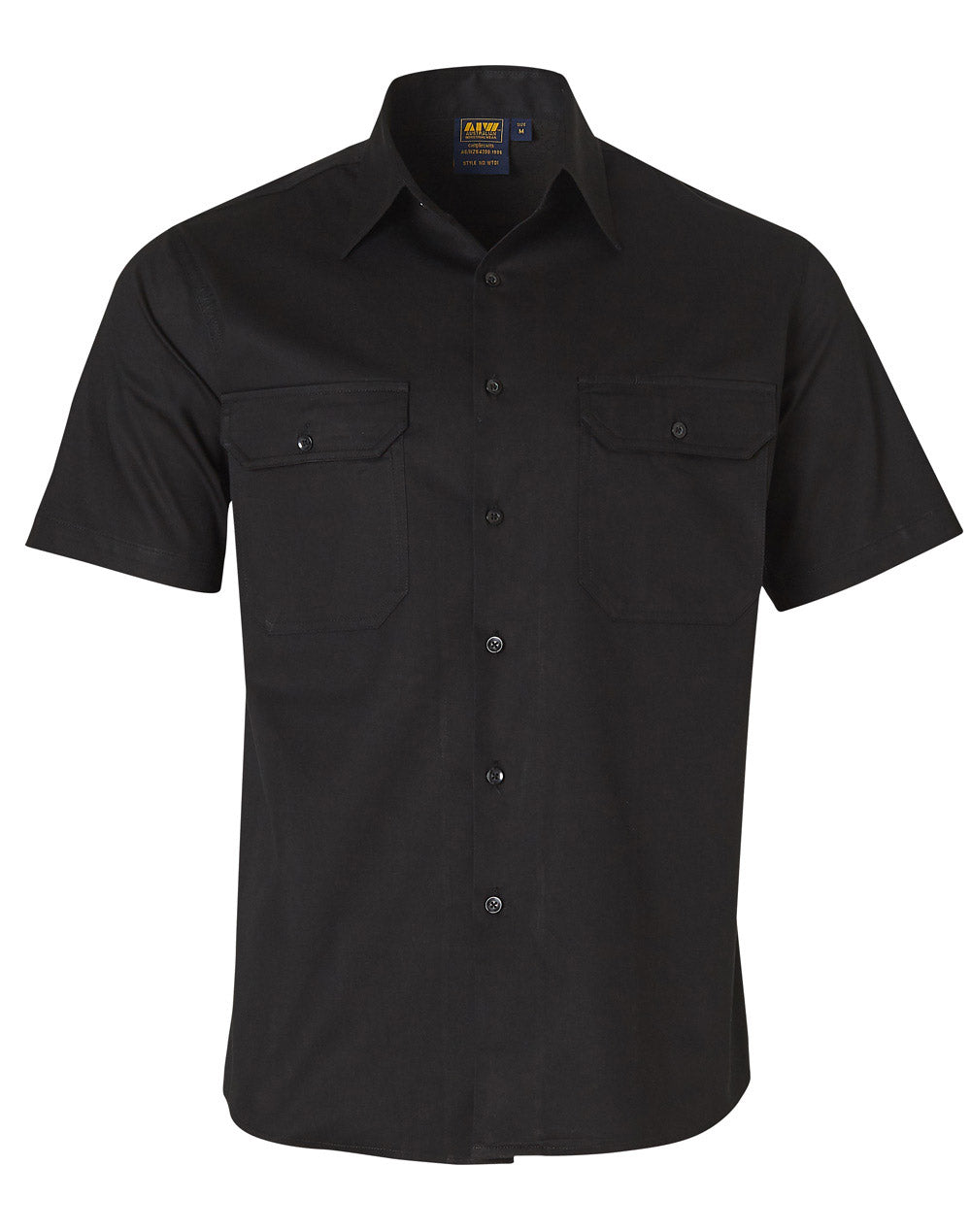 Winning Spirit-Cool-Breeze Short Sleeve Cotton Work Shirt -WT01