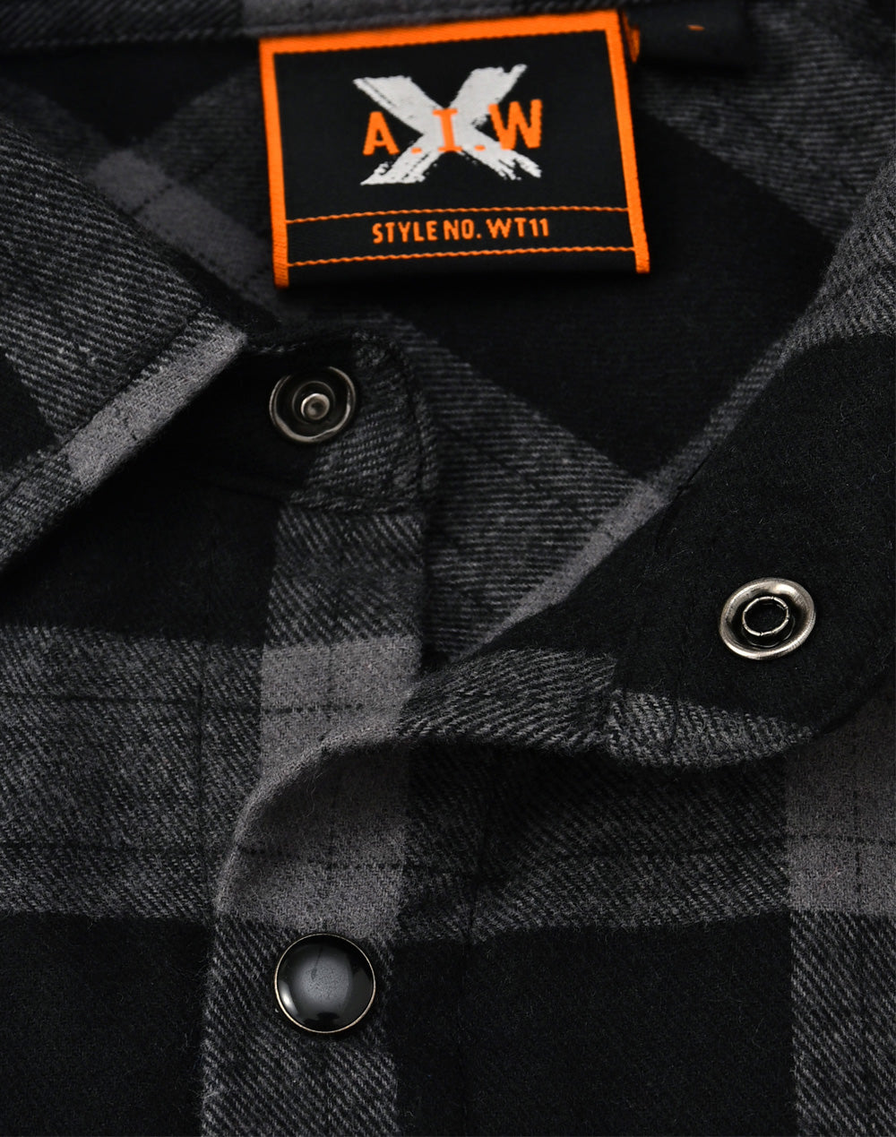 Winning Spirit-WT11 Unisex Classic Flannel Plaid LS Shirt