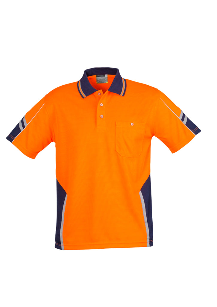 Syzmik Mens Hi Vis Squad S/S Polo Zh237 - Star Uniforms Australia