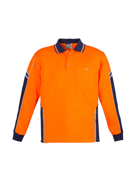 Syzmik-Day Only Squad Polo Long Sleeve-ZH238