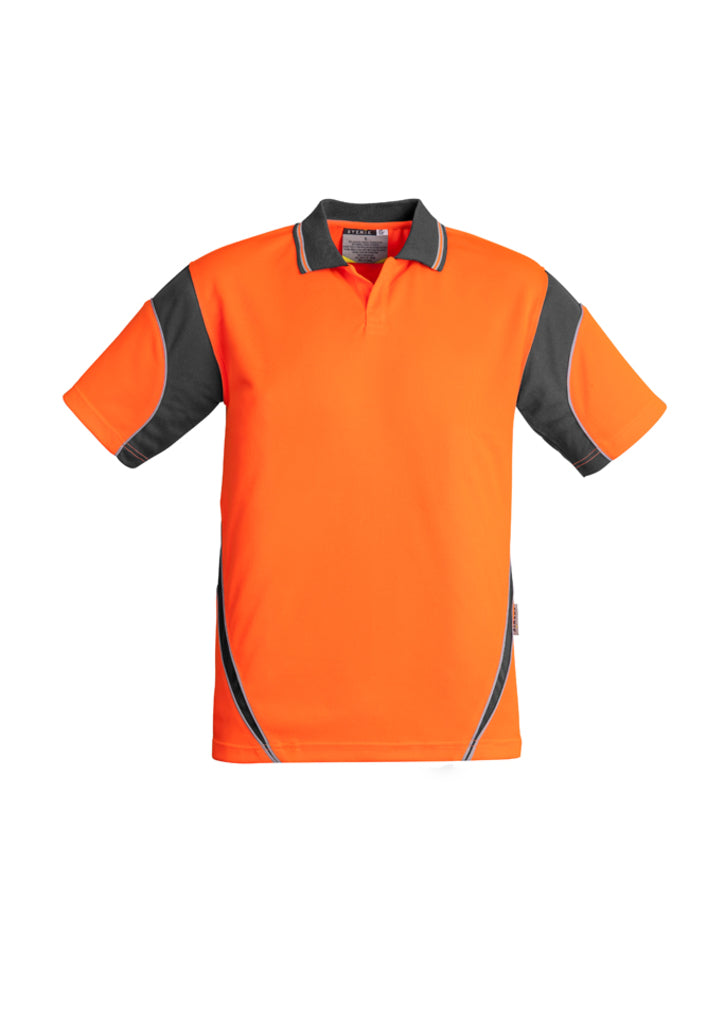 Syzmik Mens Hi Vis Aztec Polo - Short Sleeve Zh248 - Star Uniforms Australia