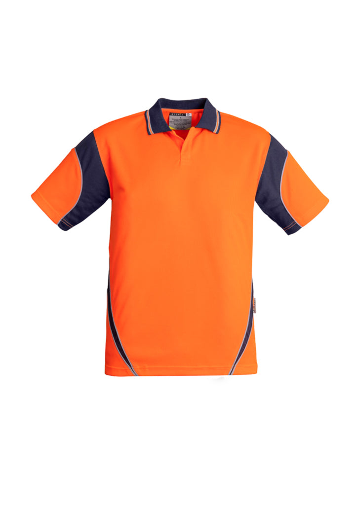 Syzmik Mens Hi Vis Aztec Polo - Short Sleeve Zh248 - Star Uniforms Australia