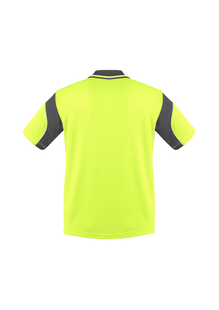 Syzmik Mens Hi Vis Aztec Polo - Short Sleeve Zh248 - Star Uniforms Australia