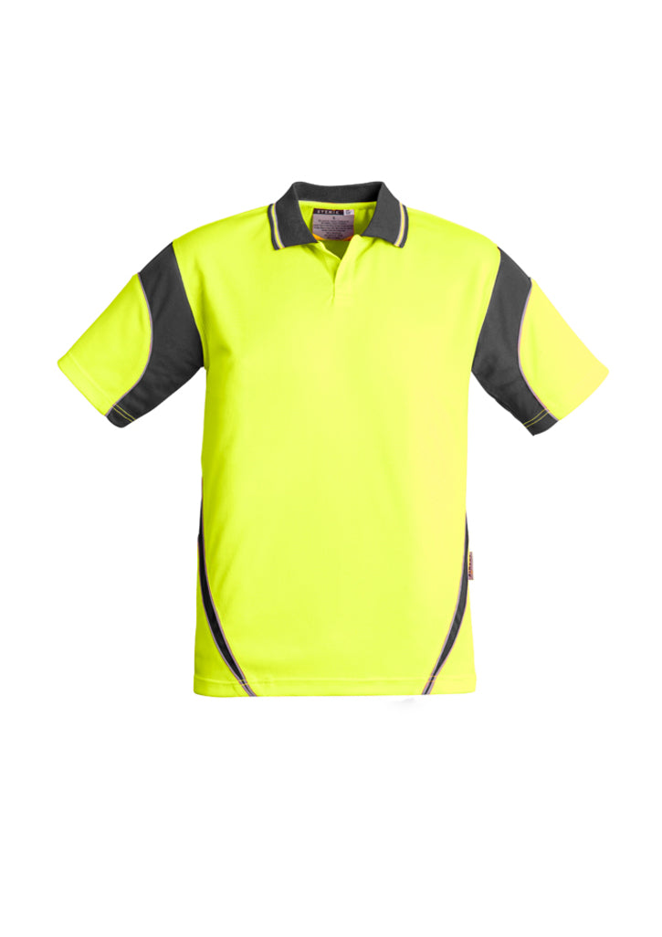 Syzmik Mens Hi Vis Aztec Polo - Short Sleeve Zh248 - Star Uniforms Australia