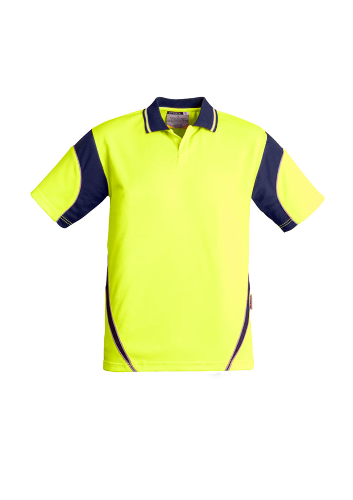 Syzmik Mens Hi Vis Aztec Polo - Short Sleeve Zh248 - Star Uniforms Australia