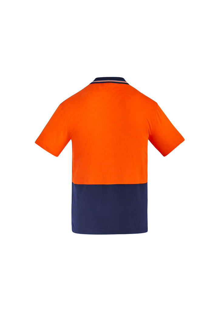 Syzmik Mens Hi Vis Cotton S/S Polo Zh435 - Star Uniforms Australia