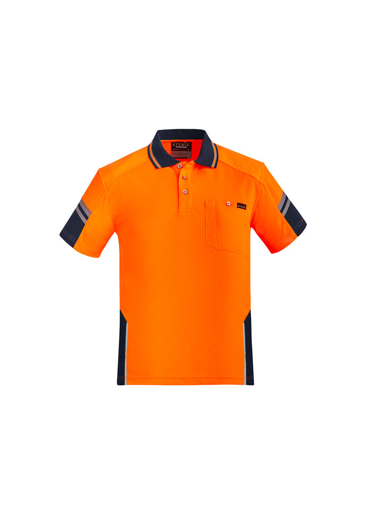 Syzmik Mens Reinforced Hi Vis Squad S/S Polo Zh465 - Star Uniforms Australia