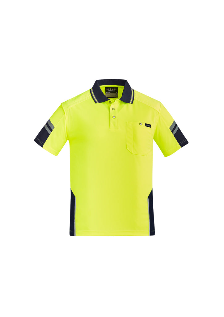 Syzmik Mens Reinforced Hi Vis Squad S/S Polo Zh465 - Star Uniforms Australia