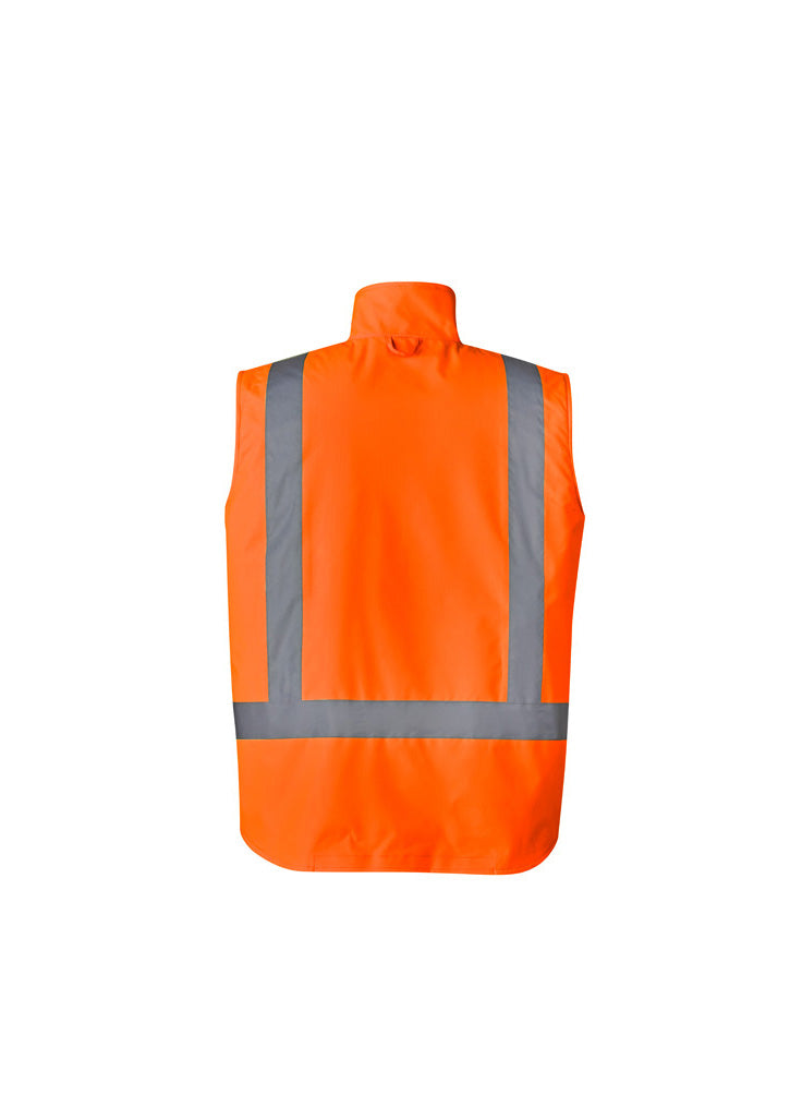 Syzmik MENS HI VIS BASIC 4 IN 1 WATERPROOF JACKET ZJ220 - Star Uniforms Australia