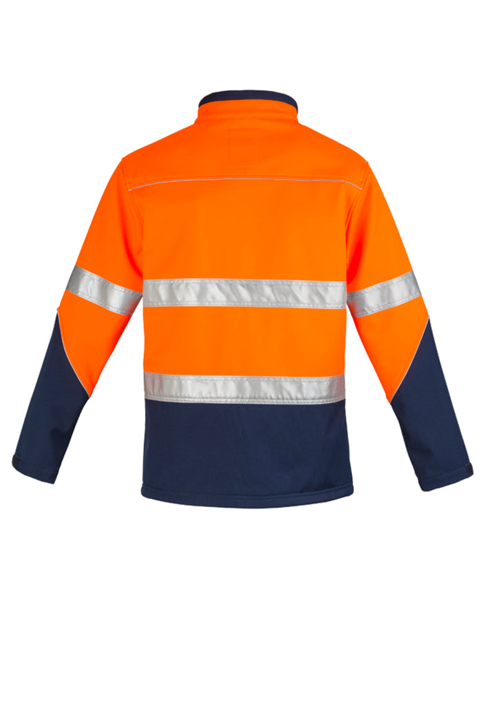 Syzmik UNISEX HI VIS SOFT SHELL JACKET ZJ353 - Star Uniforms Australia