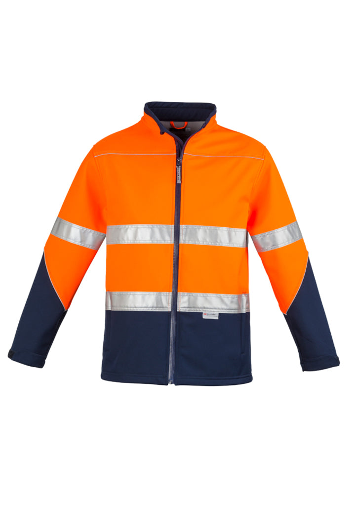 Syzmik UNISEX HI VIS SOFT SHELL JACKET ZJ353 - Star Uniforms Australia