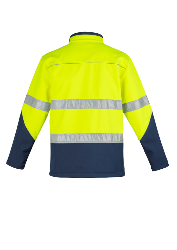 Syzmik UNISEX HI VIS SOFT SHELL JACKET ZJ353 - Star Uniforms Australia