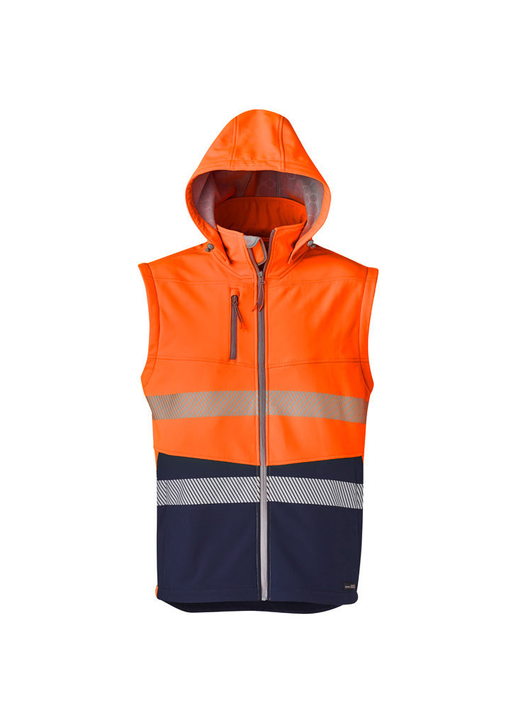 Syzmik UNISEX 2 IN 1 STRETCH SOFTSHELL TAPED JACKET ZJ453 - Star Uniforms Australia