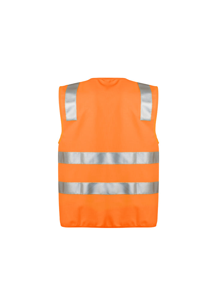 Syzmik Unisex Hi Vis Full Zip Vest Zv998 - Star Uniforms Australia