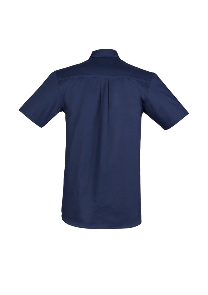 Syzmik Mens Light Weight Tradie S/S Shirt Zw120 - Star Uniforms Australia