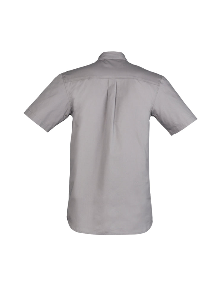 Syzmik Mens Light Weight Tradie S/S Shirt Zw120 - Star Uniforms Australia