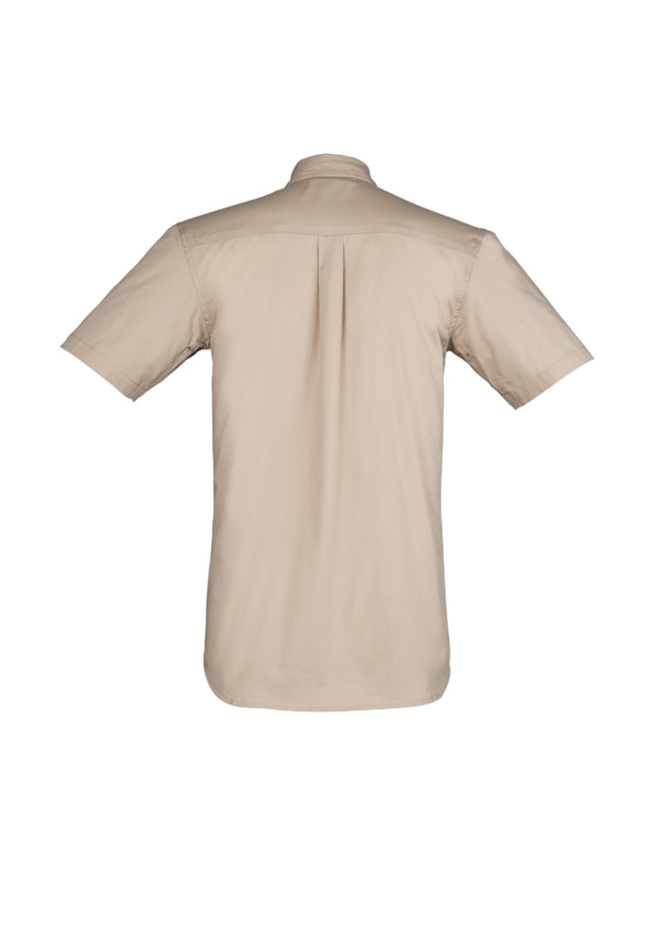Syzmik Mens Light Weight Tradie S/S Shirt Zw120 - Star Uniforms Australia