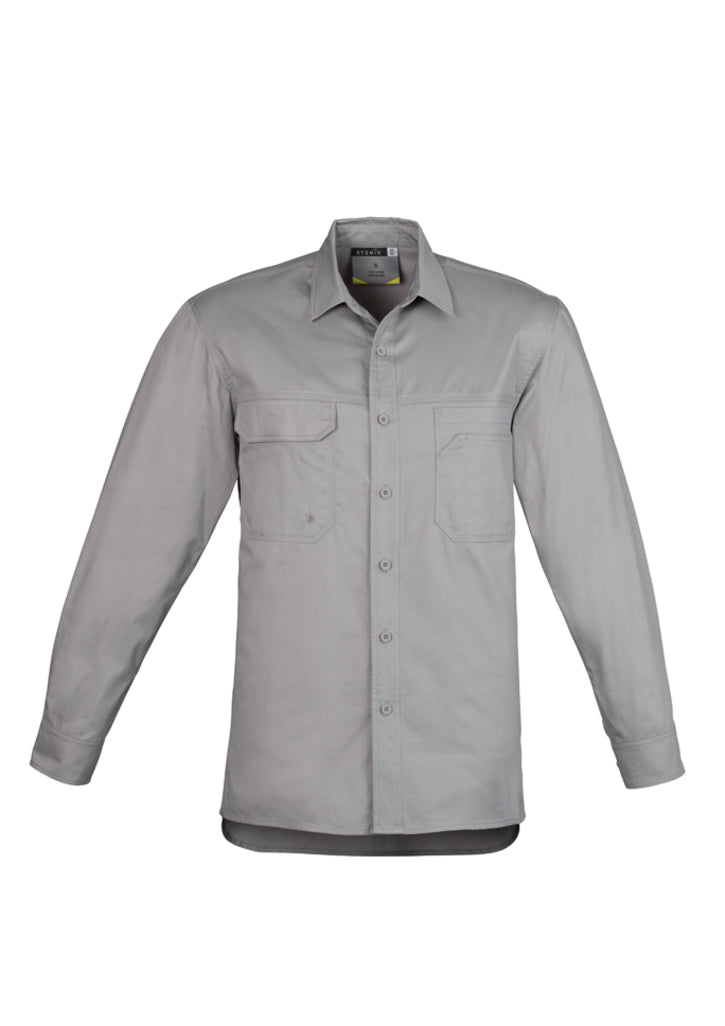Syzmik Mens Lightweight Tradie L/S Shirt Zw121 - Star Uniforms Australia