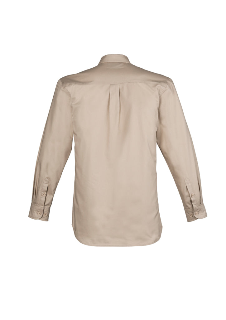 Syzmik Mens Lightweight Tradie L/S Shirt Zw121 - Star Uniforms Australia