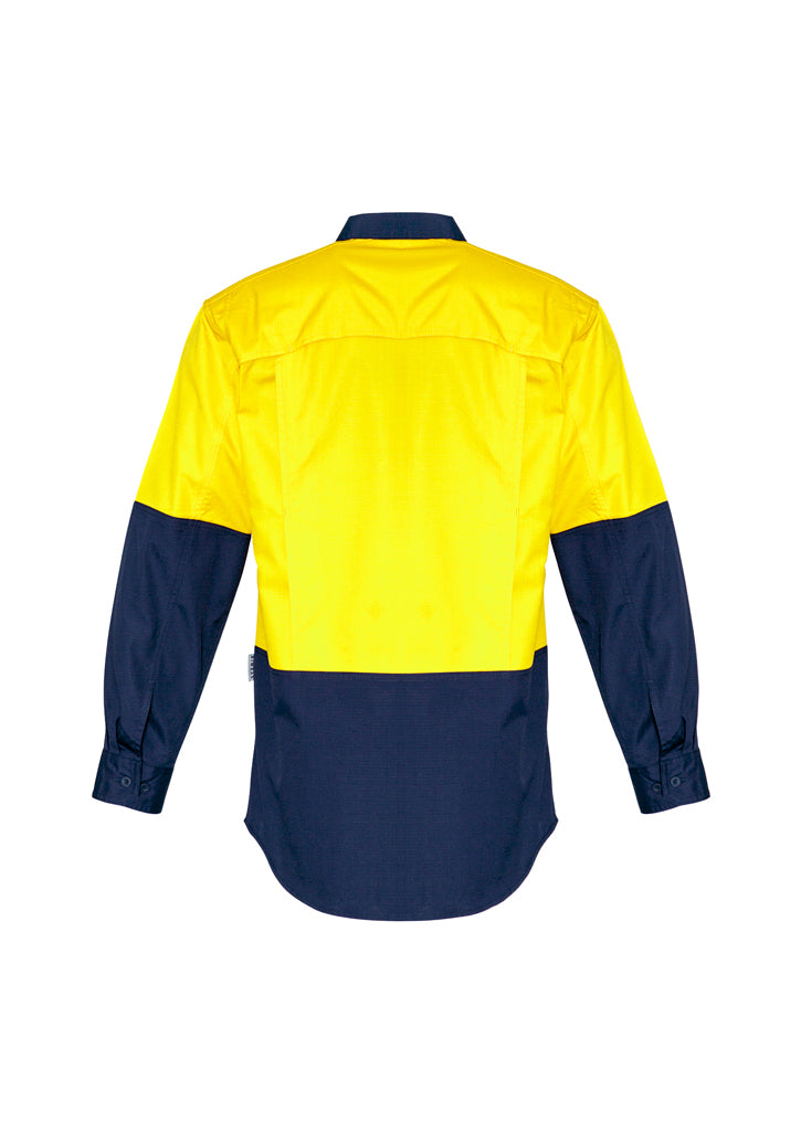 Syzmik Mens Rugged Cooling Hi Vis Spliced Shirt Zw128 - Star Uniforms Australia