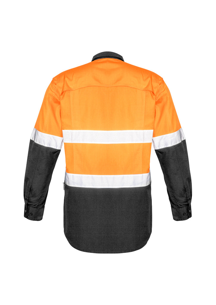 Syzmik Mens Rugged Cooling Taped Hi Vis Spliced Shirt Zw129 - Star Uniforms Australia