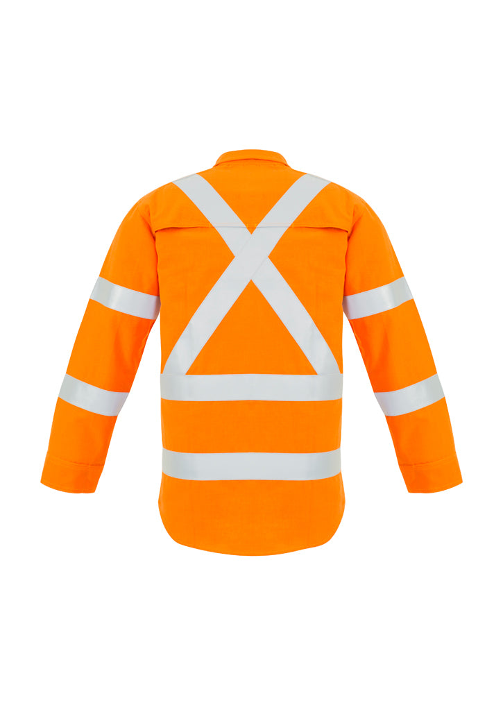 Syzmik Mens X Back Taped Shirt Zw137 - Star Uniforms Australia