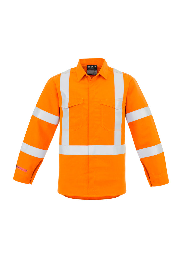 Syzmik Mens X Back Taped Shirt Zw137 - Star Uniforms Australia
