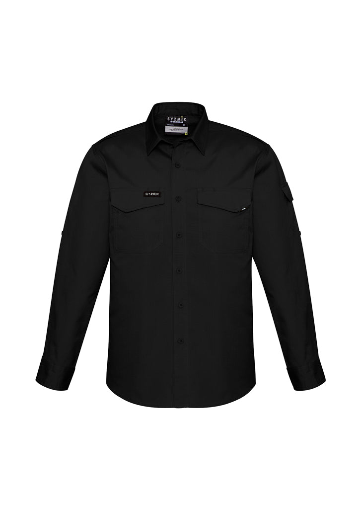 Syzmik Mens Rugged Cooling Mens L/S Shirt Zw400 - Star Uniforms Australia