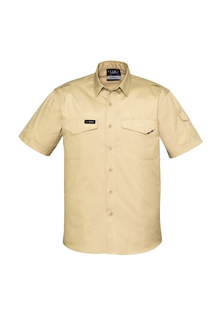 Syzmik Mens Rugged Cooling Mens S/S Shirt Zw405 - Star Uniforms Australia