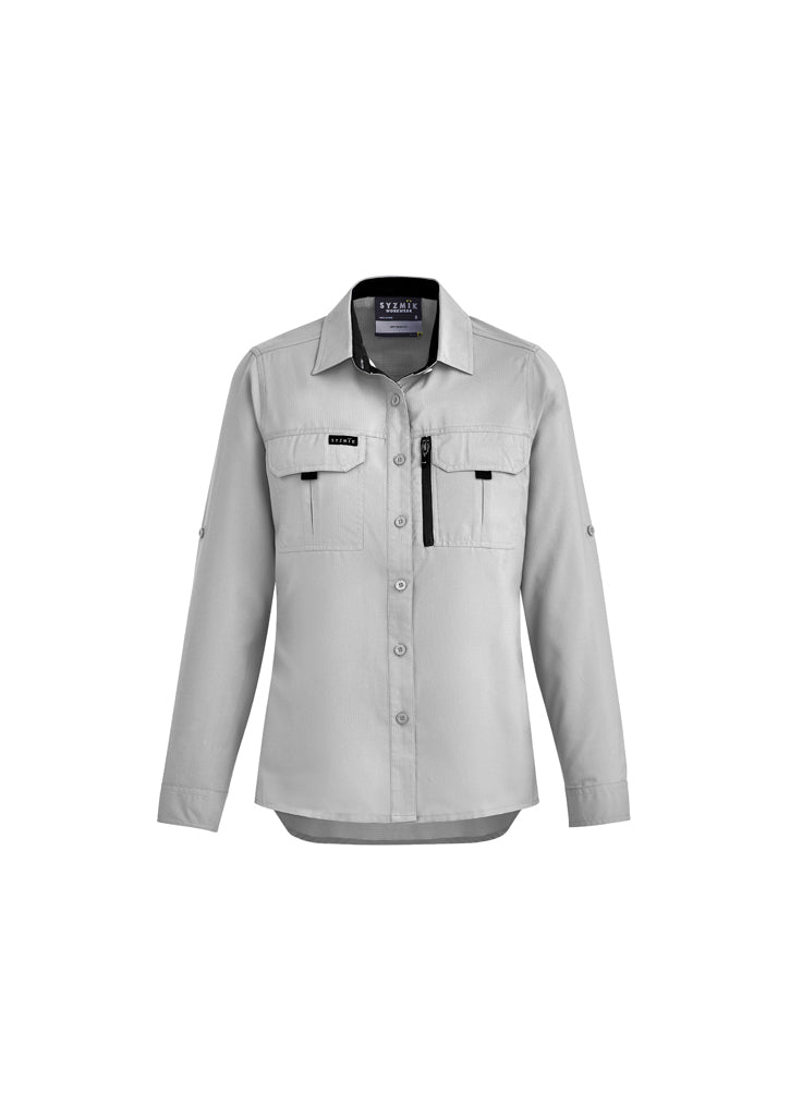 Syzmik Womens Outdoor L/S Shirt Zw760 - Star Uniforms Australia