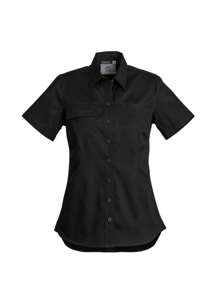 Syzmik Womens Lightweight Tradie S/S Shirt Zwl120 - Star Uniforms Australia